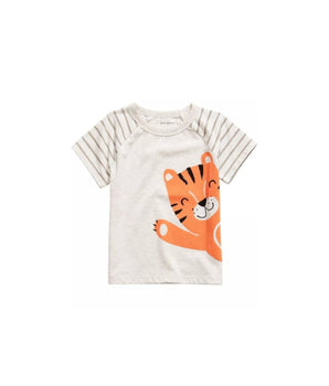 Baby Tiger Print T Shirt