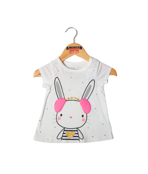 Baby Bunny Print T-Shirt