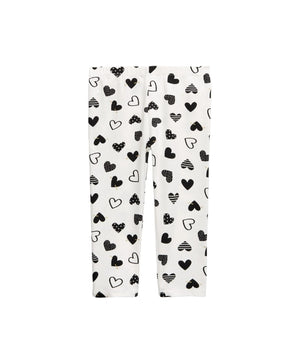 Baby Heart Print Legging