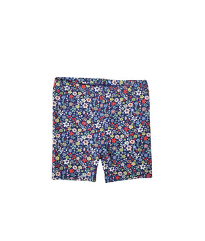 Baby Floral Print Biker Shorts