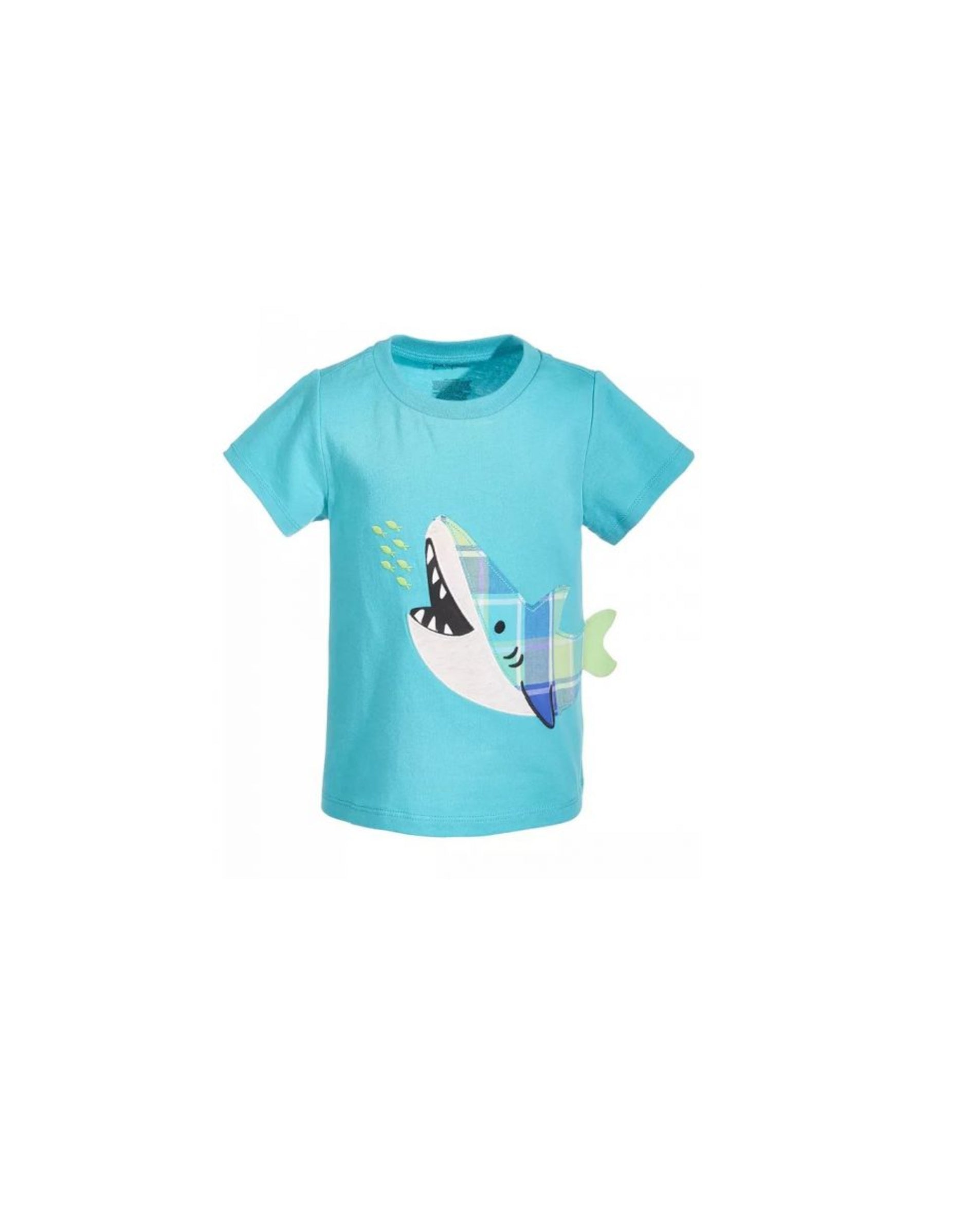 Baby Boy Shark Printed T-Shirt