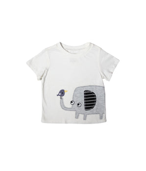 Baby Boys Elephant Print T-Shirt