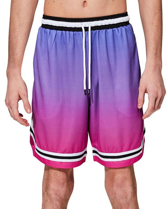 Men Stripe Taping Short