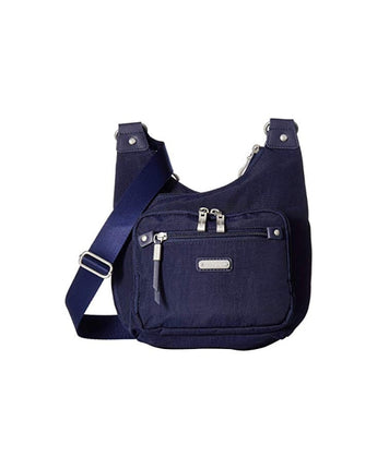 Women Blocking Front Pocket Bag