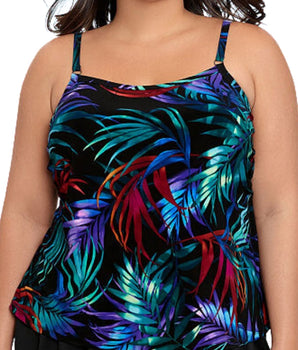 Women Allover Printed Swim Overall