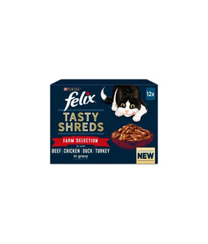 FELIX Tasty Shreds Beef Chicken