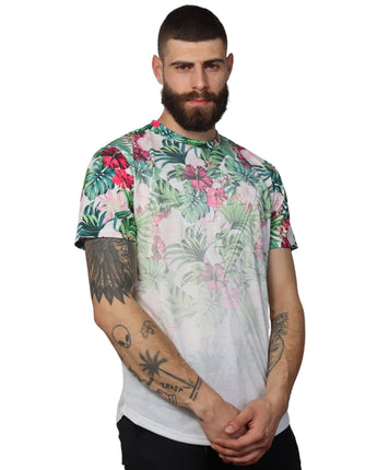 GUESS Men Floral T-Shirt