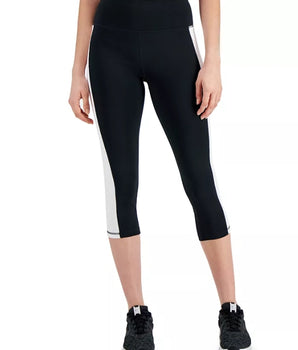 Women Colorblocked Capri Legging