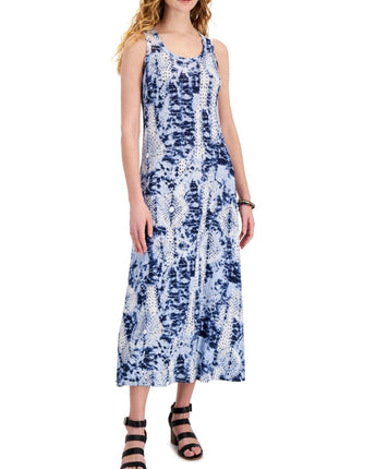 Women Print Sleeveless Dress