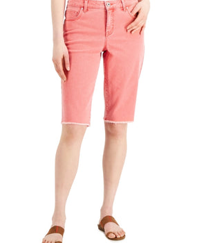 Women Midrise Bermuda Shorts