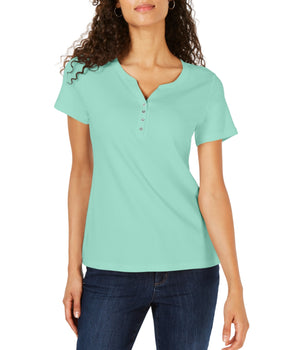 KAREN SCOTT Women Short Sleeve T-Shirt