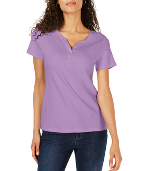 KAREN SCOTT Women Short Sleeve T-Shirt