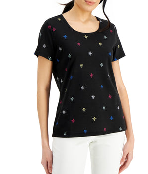 KAREN SCOTT Women Printed Top