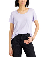 Women Chest Pocket T-Shirt