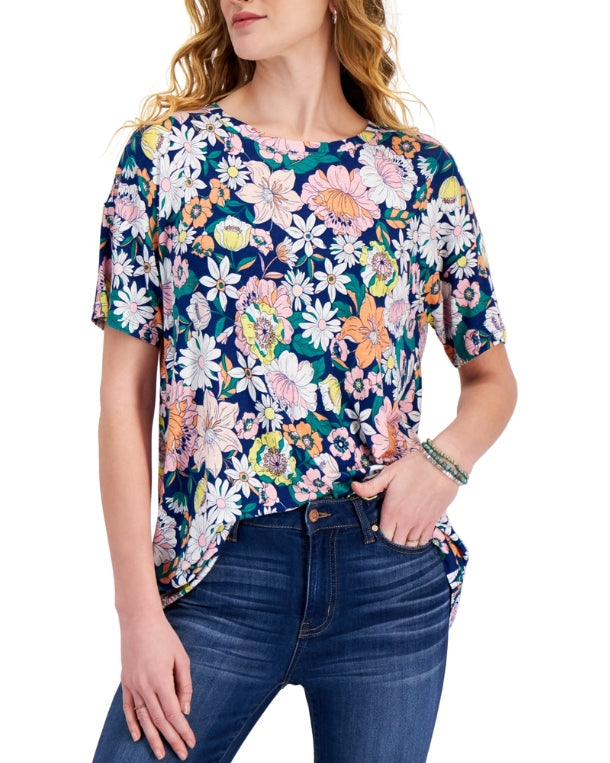 Women Allover Floral T-Shirt