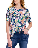 Women Allover Floral T-Shirt