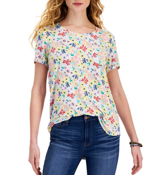 STYLE & CO Women Floral Top