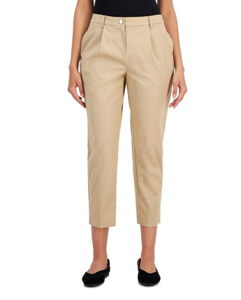 Women Pleated Tapered Pant