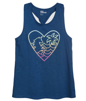 Girls Sleeveless T-Shirt