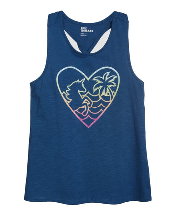 Girls Sleeveless T-Shirt