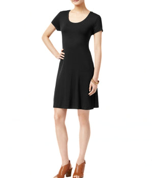 Women Scoop Neckline Dress