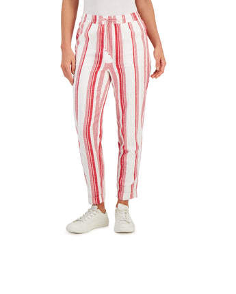 Women Striped Casual Pant