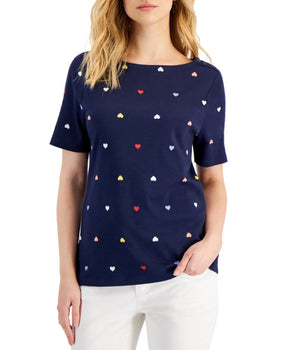 Women Hearts Graphic T-Shirt