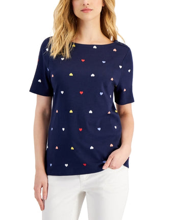 Women Hearts Graphic T-Shirt