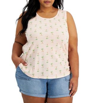 Women Palm Tank Top