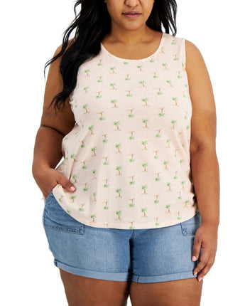 Women Palm Tank Top