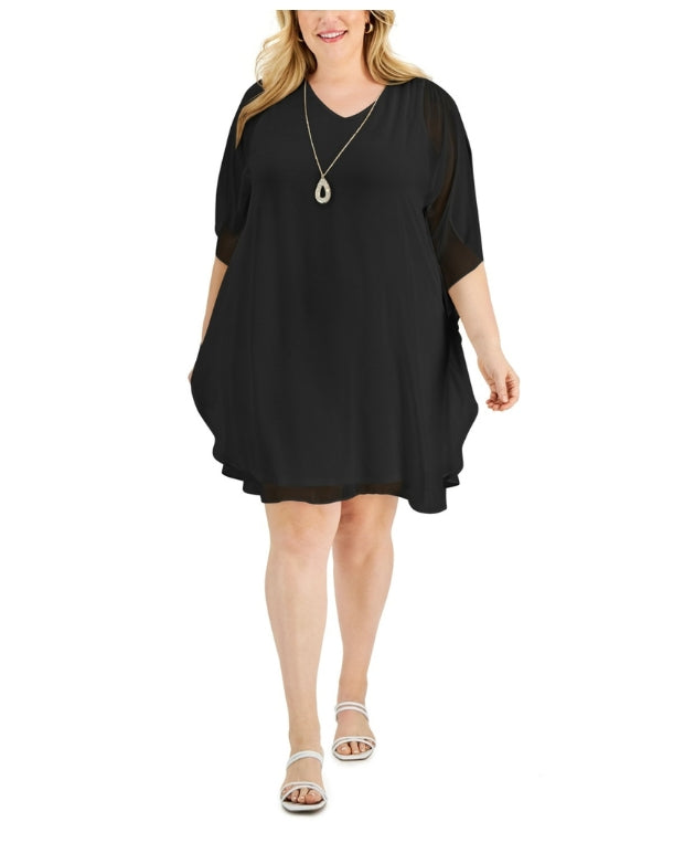 Women Flutter Sleeve Dress 