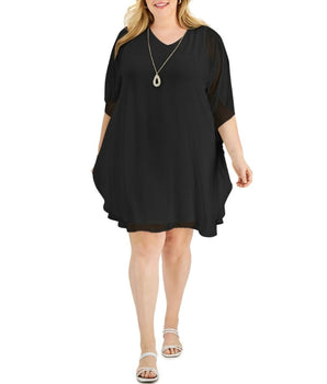 Women Flutter Sleeve Dress 