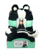 Kids Animal Hugs Hooded Blanket with Plush 2pc Set