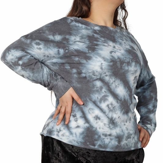 GREEN TEA Women Tie Dye Graphics T-Shirts