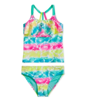 Girls Printed Swim Set