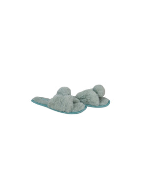 YAMAMAY Women Faux Fur Pantufla