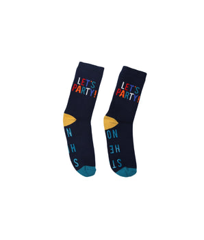 YAMAMAY Kids Lets Party Socks