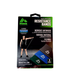 Flat Latex Resistance 3 Pack