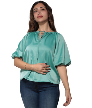 WORTHINGTON Women Satin Blouse