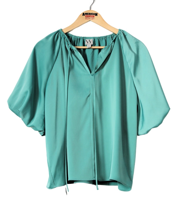 Women Ruffle Sleeve Blouse