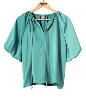 Women Ruffle Sleeve Blouse