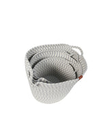 3 Cotton Rope Bins