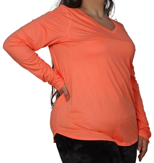 XERSION Women T-Shirts Long Sleeve