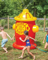 Giant Inflatable Fire Hydrant Backyard Water Sprinkler