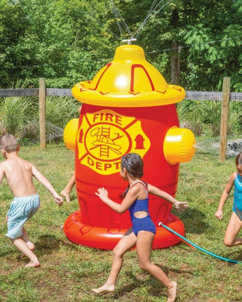 Giant Inflatable Fire Hydrant Backyard Water Sprinkler