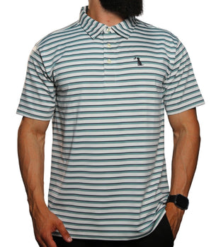 Men Striped Polo 