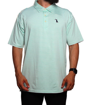 Men Striped Polo