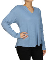 A NEW APPROACH Women Cozy Ribbed T-Shirt