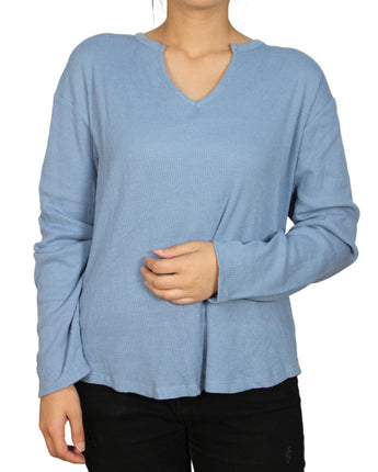 A NEW APPROACH Women Cozy Ribbed T-Shirt