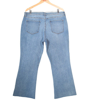 Women Cropped Flare Jeans